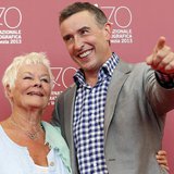 Actors Judi Dench (L) and Steve Coogan (R) pose during a photocall for the movie "Philomena", directed by Stephen Frears, during the 70th Ve Actors Judi Dench (L) and Steve Coogan (R) pose during a photocall for the movie "Philomena", directed by Stephen Frears, during the 70th Ve