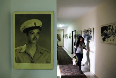 A portrait of late Palestinian leader Yasser Arafat hangs on a wall in the Yasser Arafat foundation in the West Bank city of Ramallah 21 Nov A portrait of late Palestinian leader Yasser Arafat hangs on a wall in the Yasser Arafat foundation in the West Bank city of Ramallah 21 Nov