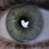 An illustration picture shows the Twitter logo reflected in the eye of a woman in Berlin, November 7, 2013. REUTERS/Fabrizio Bensch An illustration picture shows the Twitter logo reflected in the eye of a woman in Berlin, November 7, 2013. REUTERS/Fabrizio Bensch