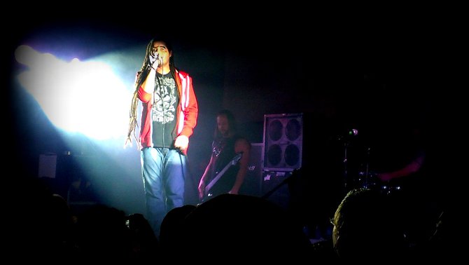 Sweet listener pic from the first sold out Nonpoint show in 2012