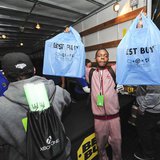 A Xbox fan celebrates after receiving his new Xbox One after midnight during the Xbox One fan celebration and launch party in Los Angeles, C A Xbox fan celebrates after receiving his new Xbox One after midnight during the Xbox One fan celebration and launch party in Los Angeles, C