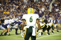 CJ Smith and NDSU will be looking to go 11-0 with a victory over USD today. CJ Smith and NDSU will be looking to go 11-0 with a victory over USD today.
