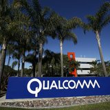 A Qualcomm sign is seen at one of Qualcomm's numerous buildings located on its San Diego Campus February 7, 2011. REUTERS/Mike Blake A Qualcomm sign is seen at one of Qualcomm's numerous buildings located on its San Diego Campus February 7, 2011. REUTERS/Mike Blake