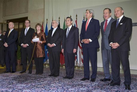 (L-R) British Foreign Secretary William Hague, Germany's Foreign Minister Guido Westerwelle, EU foreign policy chief Catherine Ashton, Irani (L-R) British Foreign Secretary William Hague, Germany's Foreign Minister Guido Westerwelle, EU foreign policy chief Catherine Ashton, Irani