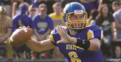 South Dakota State University Quarterback Austin Sumner. South Dakota State University Quarterback Austin Sumner.