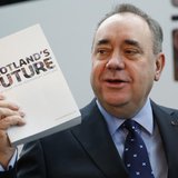 Scotland's First Minister Alex Salmond holds the referendum white paper on independence during its launch in Glasgow, Scotland November 26, Scotland's First Minister Alex Salmond holds the referendum white paper on independence during its launch in Glasgow, Scotland November 26,