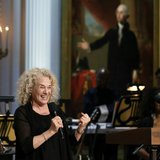 Singer Carole King speaks after U.S. President Barack Obama presented her the 2013 Library of Congress Gershwin Prize for Popular Song at an Singer Carole King speaks after U.S. President Barack Obama presented her the 2013 Library of Congress Gershwin Prize for Popular Song at an