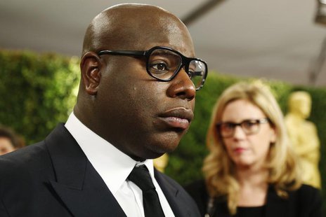 British film director Steve McQueen is interviewed at the 5th Annual Academy of Motion Picture Arts and Sciences Governors Awards in Hollywo British film director Steve McQueen is interviewed at the 5th Annual Academy of Motion Picture Arts and Sciences Governors Awards in Hollywo