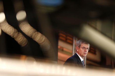 Philippe Varin, Chief Executive Officer of French carmaker PSA Peugeot Citroen, attends the company's First-Half 2013 results presentation i Philippe Varin, Chief Executive Officer of French carmaker PSA Peugeot Citroen, attends the company's First-Half 2013 results presentation i