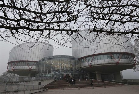 General view of the European Court of Human Rights building in Strasbourg, November 27, 2013, ahead of an hearing concerning a law that bans General view of the European Court of Human Rights building in Strasbourg, November 27, 2013, ahead of an hearing concerning a law that bans