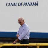 U.S. Vice President Joe Biden walks on top of the lock gates during a visit to the Miraflores Locks of the Panama Canal in Panama City Novem U.S. Vice President Joe Biden walks on top of the lock gates during a visit to the Miraflores Locks of the Panama Canal in Panama City Novem