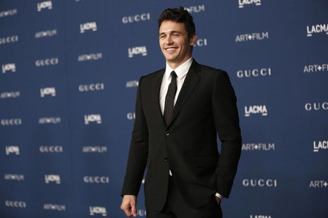 Actor James Franco poses at the Los Angeles County Museum of Art (LACMA) 2013 Art+Film Gala in Los Angeles, California November 2, 2013. REU Actor James Franco poses at the Los Angeles County Museum of Art (LACMA) 2013 Art+Film Gala in Los Angeles, California November 2, 2013. REU