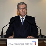 Philippe Varin, Chief Executive Officer of French carmaker PSA Peugeot Citroen, speaks to journalists at the Peugeot headquarters in Paris N Philippe Varin, Chief Executive Officer of French carmaker PSA Peugeot Citroen, speaks to journalists at the Peugeot headquarters in Paris N