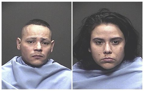 Fernando Richter, 34, and Sophia Richter, 32, are pictured in this handout booking photo courtesy of the Tucson Police Department and receiv Fernando Richter, 34, and Sophia Richter, 32, are pictured in this handout booking photo courtesy of the Tucson Police Department and receiv