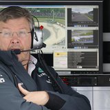 Mercedes Formula One team principal Ross Brawn looks on during the first practice session of the German F1 Grand Prix at the Nuerburgring ra Mercedes Formula One team principal Ross Brawn looks on during the first practice session of the German F1 Grand Prix at the Nuerburgring ra