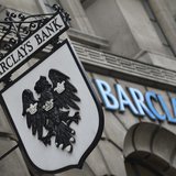 Logos are seen outside a branch of Barclays bank in London July 30, 2013. REUTERS/Toby Melville Logos are seen outside a branch of Barclays bank in London July 30, 2013. REUTERS/Toby Melville