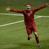 Portugal's Cristiano Ronaldo celebrates his goal against Sweden during the second leg of their 2014 World Cup qualifying soccer match agains Portugal's Cristiano Ronaldo celebrates his goal against Sweden during the second leg of their 2014 World Cup qualifying soccer match agains