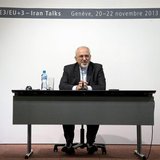 Iranian Foreign Minister Mohammad Javad Zarif speaks to the media about the deal that has been reached between six world powers and Iran at Iranian Foreign Minister Mohammad Javad Zarif speaks to the media about the deal that has been reached between six world powers and Iran at