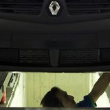 An employee works at Iran Khodro's joint venture assembly plant to produce the Tondar (Renault's Logan) car in the west of Tehran in this Se An employee works at Iran Khodro's joint venture assembly plant to produce the Tondar (Renault's Logan) car in the west of Tehran in this Se