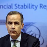 Bank of England Governor Mark Carney delivers this year's half yearly Financial Stability Report to journalists at the Bank of England in Lo Bank of England Governor Mark Carney delivers this year's half yearly Financial Stability Report to journalists at the Bank of England in Lo