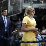 Ann Romney, wife of U.S. Republican Presidential candidate Mitt Romney, and their son Josh arrive to hear Mitt Romney deliver foreign policy Ann Romney, wife of U.S. Republican Presidential candidate Mitt Romney, and their son Josh arrive to hear Mitt Romney deliver foreign policy