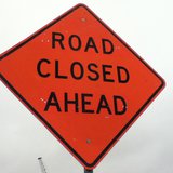 Road closed sign used during the Highway 51 construction project 4/18/2013 copyright 2013 Midwest Communications, Inc. Road closed sign used during the Highway 51 construction project 4/18/2013 copyright 2013 Midwest Communications, Inc.