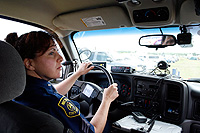 State Police in action. State Police in action.
