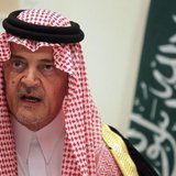 Saudi Foreign Minister Prince Saud al-Faisal speaks during a joint news conference with U.S. Secretary of State John Kerry (not pictured) in Saudi Foreign Minister Prince Saud al-Faisal speaks during a joint news conference with U.S. Secretary of State John Kerry (not pictured) in