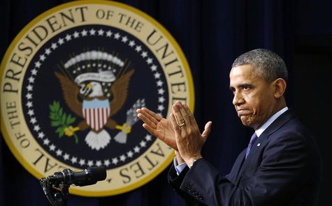 U.S. President Barack Obama applauds his audience during an event held in observance of World AIDS Day at the White House in Washington Dece U.S. President Barack Obama applauds his audience during an event held in observance of World AIDS Day at the White House in Washington Dece