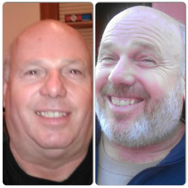 Tom's Before and After. He also raised the most money to St Jude Kids.