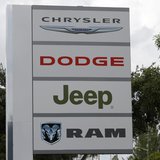 A sign is shown at the Massey-Yardley Chrysler Dodge, Jeep and Ram automobile dealership in Plantation, Florida October 8, 2013. REUTERS/Joe A sign is shown at the Massey-Yardley Chrysler Dodge, Jeep and Ram automobile dealership in Plantation, Florida October 8, 2013. REUTERS/Joe