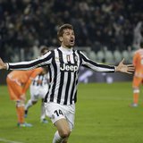 Juventus' Fernando Llorente celebrates after scoring against Udinese during their Italian Serie A soccer match at Juventus stadium in Turin Juventus' Fernando Llorente celebrates after scoring against Udinese during their Italian Serie A soccer match at Juventus stadium in Turin