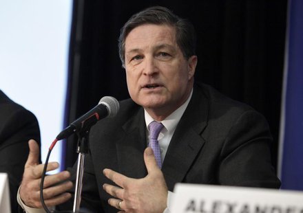 Jeffrey Lacker, president of the Federal Reserve Bank of Richmond, participates in a session titled, "Help or Harm: Central Bank Monetary Po Jeffrey Lacker, president of the Federal Reserve Bank of Richmond, participates in a session titled, "Help or Harm: Central Bank Monetary Po