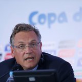 FIFA Secretary General Jerome Valcke speaks at a news conference after meeting with members of the 2014 World Cup local organizing committee FIFA Secretary General Jerome Valcke speaks at a news conference after meeting with members of the 2014 World Cup local organizing committee