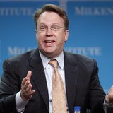 John Williams, president and chief executive of the Federal Reserve Bank of San Francisco, speaks in a panel discussion titled "U.S. Overvie John Williams, president and chief executive of the Federal Reserve Bank of San Francisco, speaks in a panel discussion titled "U.S. Overvie