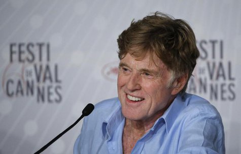 Actor Robert Redford attends a news conference for the film "All is Lost" during the 66th Cannes Film Festival in Cannes May 22, 2013. REUTE Actor Robert Redford attends a news conference for the film "All is Lost" during the 66th Cannes Film Festival in Cannes May 22, 2013. REUTE