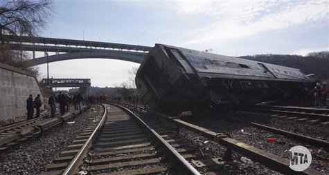 A still image taken from a MTA (Metropolitan Transportation Authority) video shows Hudson Line derailment recovery operations in New York De A still image taken from a MTA (Metropolitan Transportation Authority) video shows Hudson Line derailment recovery operations in New York De