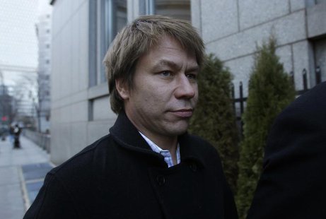 Jon Horvath exits United States Court in lower Manhattan, January 18, 2012, after he was arrested by the FBI Wednesday along with six others Jon Horvath exits United States Court in lower Manhattan, January 18, 2012, after he was arrested by the FBI Wednesday along with six others
