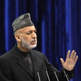 Afghan President Hamid Karzai speaks during the opening of the Loya Jirga, in Kabul November 21, 2013. REUTERS/Omar Sobhani Afghan President Hamid Karzai speaks during the opening of the Loya Jirga, in Kabul November 21, 2013. REUTERS/Omar Sobhani