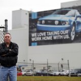 Jeffrey Hand, who was employed with Ford Motor Company for over 14 years, poses for a portrait outside the Ford Flat Rock Assembly Plant in Jeffrey Hand, who was employed with Ford Motor Company for over 14 years, poses for a portrait outside the Ford Flat Rock Assembly Plant in