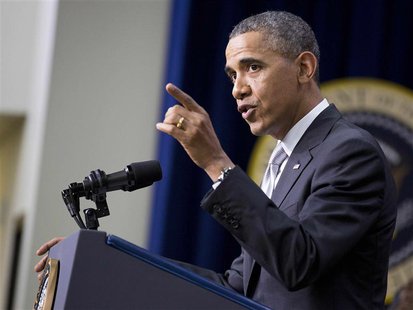 U.S. President Barack Obama speaks about the Affordable Care Act at the White House in Washington December 3, 2013. REUTERS/Joshua Roberts U.S. President Barack Obama speaks about the Affordable Care Act at the White House in Washington December 3, 2013. REUTERS/Joshua Roberts
