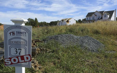 A new subdivision project of residential homes in shown in Glenelg, Maryland September 25, 2013. REUTERS/Gary Cameron A new subdivision project of residential homes in shown in Glenelg, Maryland September 25, 2013. REUTERS/Gary Cameron