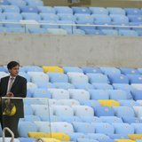 FIFA Secretary General Jerome Valcke (L), former Brazilian striker and member of the 2014 World Cup local organizing committee Ronaldo (2nd FIFA Secretary General Jerome Valcke (L), former Brazilian striker and member of the 2014 World Cup local organizing committee Ronaldo (2nd