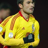 Adrian Mutu of Romania celebrates his penalty goal against Hungary during their 2014 World Cup Group D qualifying soccer match in Budapest M Adrian Mutu of Romania celebrates his penalty goal against Hungary during their 2014 World Cup Group D qualifying soccer match in Budapest M