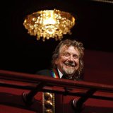 Members of Led Zeppelin are pictured on the balcony of the Kennedy Center as 2012 honorees in Washington, December 2, 2012. (L-R) John Paul Members of Led Zeppelin are pictured on the balcony of the Kennedy Center as 2012 honorees in Washington, December 2, 2012. (L-R) John Paul