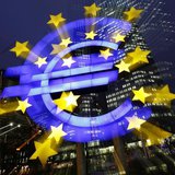 An illuminated euro sign is seen in front of the headquarters of the European Central Bank (ECB) in the late evening in Frankfurt January 8, An illuminated euro sign is seen in front of the headquarters of the European Central Bank (ECB) in the late evening in Frankfurt January 8,
