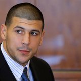 Aaron Hernandez, former player for the NFL's New England Patriots football team, attends a pre-trial hearing at the Bristol County Superior Aaron Hernandez, former player for the NFL's New England Patriots football team, attends a pre-trial hearing at the Bristol County Superior