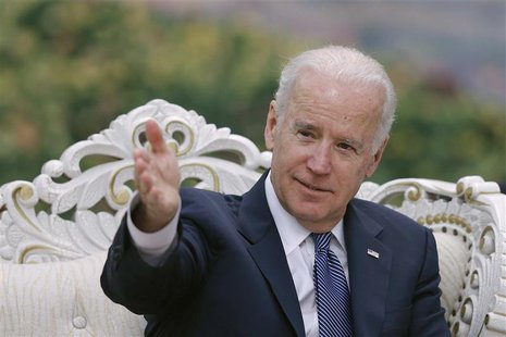 U.S. Vice President Joe Biden speaks after a welcoming ceremony at the Great Hall of the People in Beijing December 4, 2013. REUTERS/Lintao U.S. Vice President Joe Biden speaks after a welcoming ceremony at the Great Hall of the People in Beijing December 4, 2013. REUTERS/Lintao