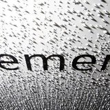 The company logo of Siemens is pictured after an annual news conference in Berlin November 7, 2013. REUTERS/Tobias Schwarz The company logo of Siemens is pictured after an annual news conference in Berlin November 7, 2013. REUTERS/Tobias Schwarz