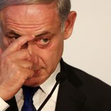 Israeli Prime Minister Benjamin Netanyahu listens to a question during a joint news conference with his Italian counterpart Enrico Letta at Israeli Prime Minister Benjamin Netanyahu listens to a question during a joint news conference with his Italian counterpart Enrico Letta at